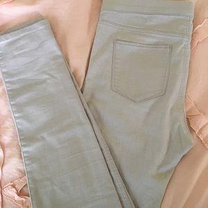 light pink skinny jeans